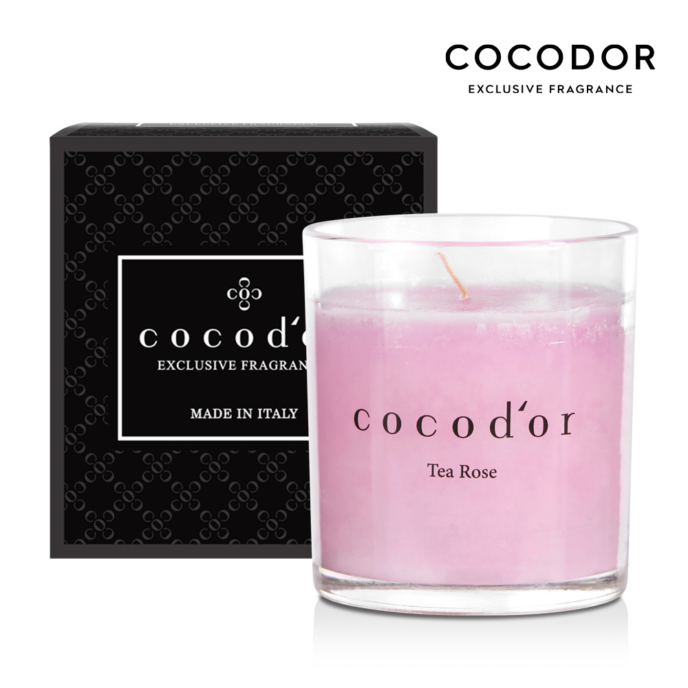 Cocod’or Premium Jar Candle 香氛精油蠟燭130g-Tea Rose 玫瑰花茶