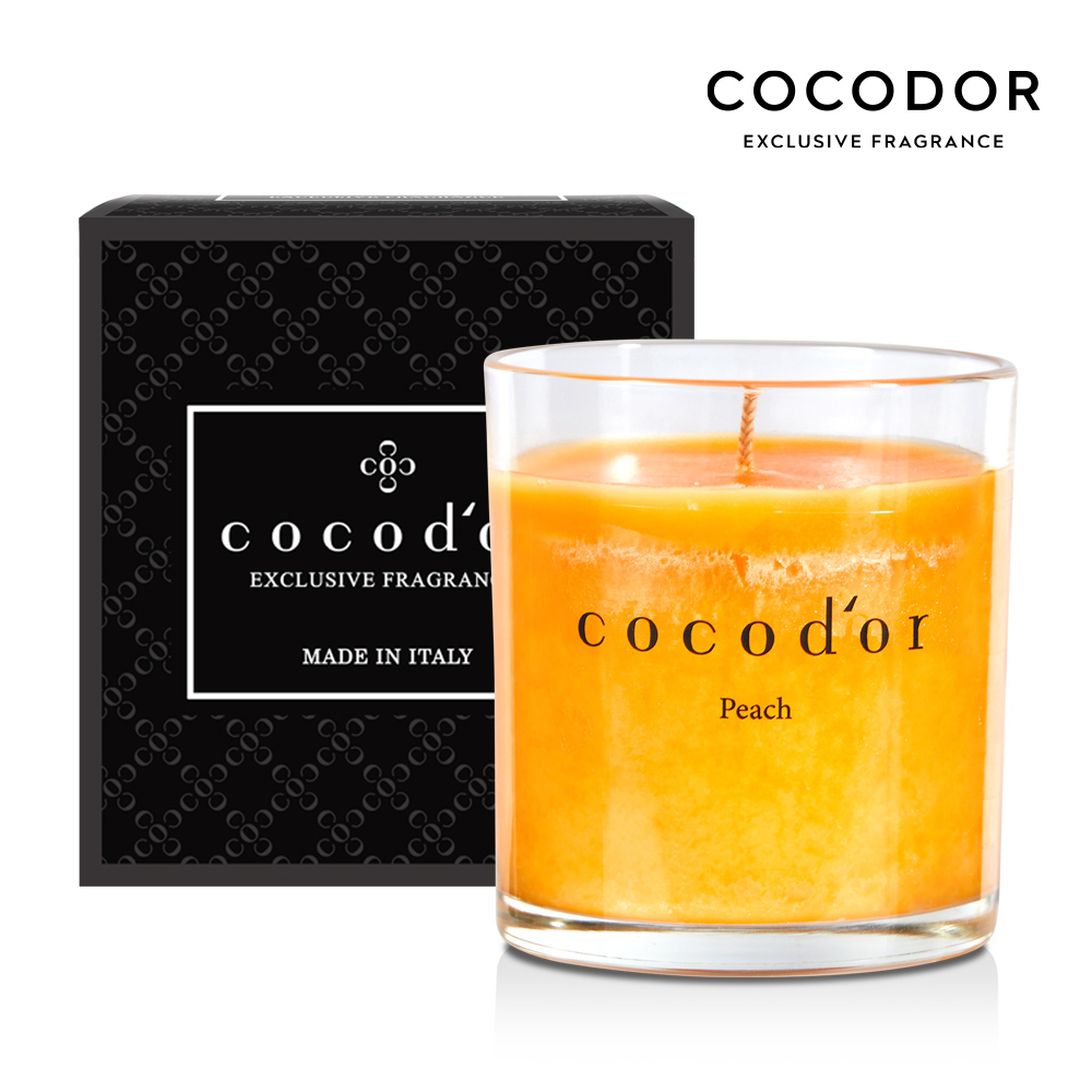Cocodor Premium Jar Candle 香氛精油蠟燭130g-Peach 蜜桃