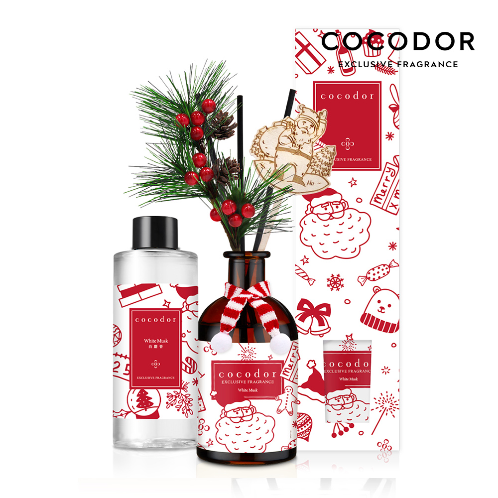 Cocodor-Oh Oh Oh 聖誕老人聖誕限定擴香瓶200ml-白麝香