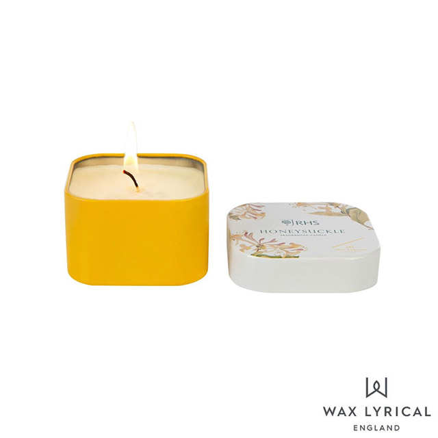 英國 Wax Lyrical 午後花園系列 Honeysuckle 金銀花 錫罐 130g 香氛蠟燭