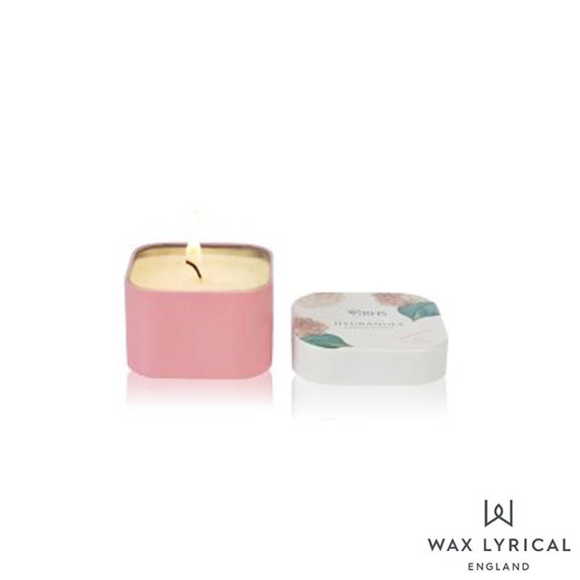 英國 Wax Lyrical 午後花園系列 Hydrangea 繡球花 錫罐 130g 香氛蠟燭