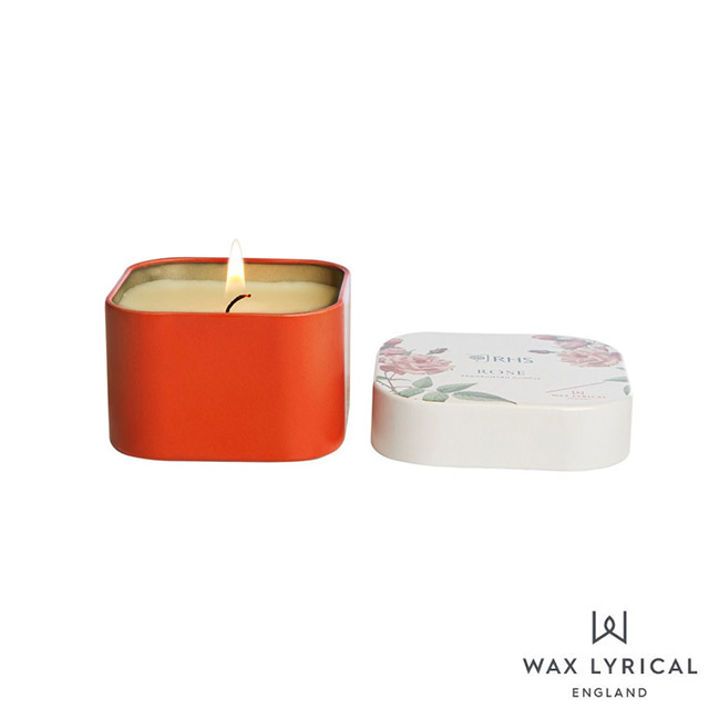 英國 Wax Lyrical 午後花園系列 Rose 玫瑰 錫罐 130g 香氛蠟燭