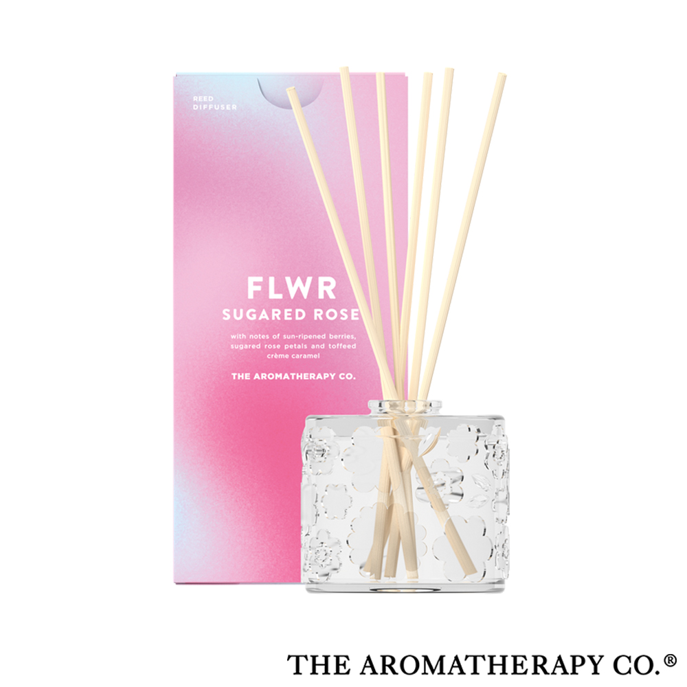 紐西蘭 Aromatherapy Co FLWR 系列 Sugared Rose 焦糖玫瑰 90ml 室內擴香