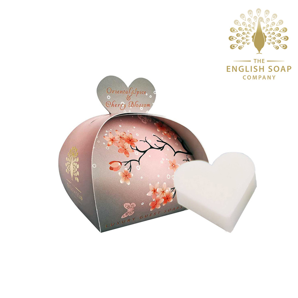 The English Soap Company 櫻花 Oriental Spice & Cherry Blossom 60g 乳木果油植萃香氛皂