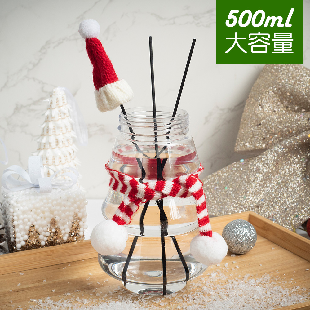 【藻土屋】聖誕限定造型補充瓶500ml 贈聖誕配件組-聖誕樹款