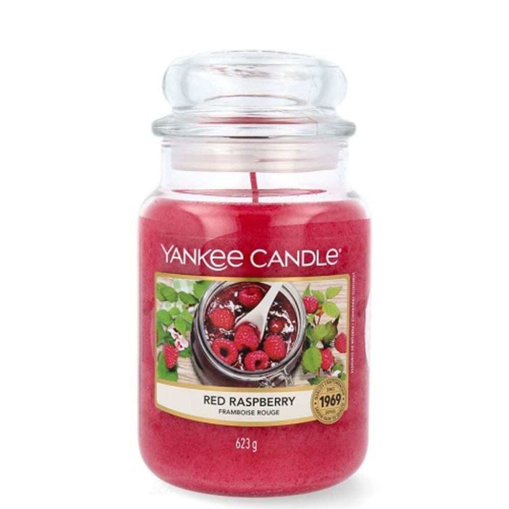 《YANKEE CANDLE》覆盆莓香氛蠟燭623g