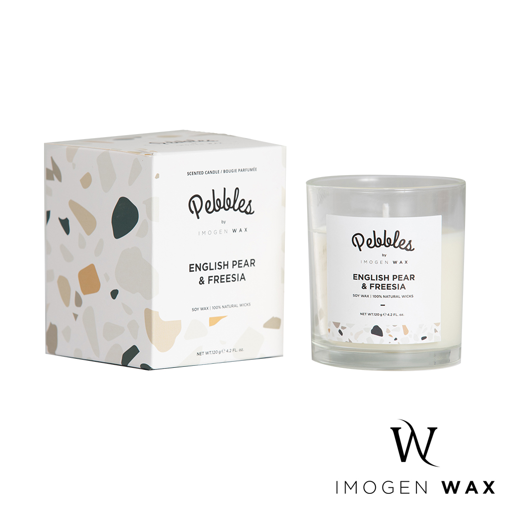 Imogen Wax 顆粒系列 英國梨與小蒼蘭 English Pear and Freesia 120g 香氛蠟燭