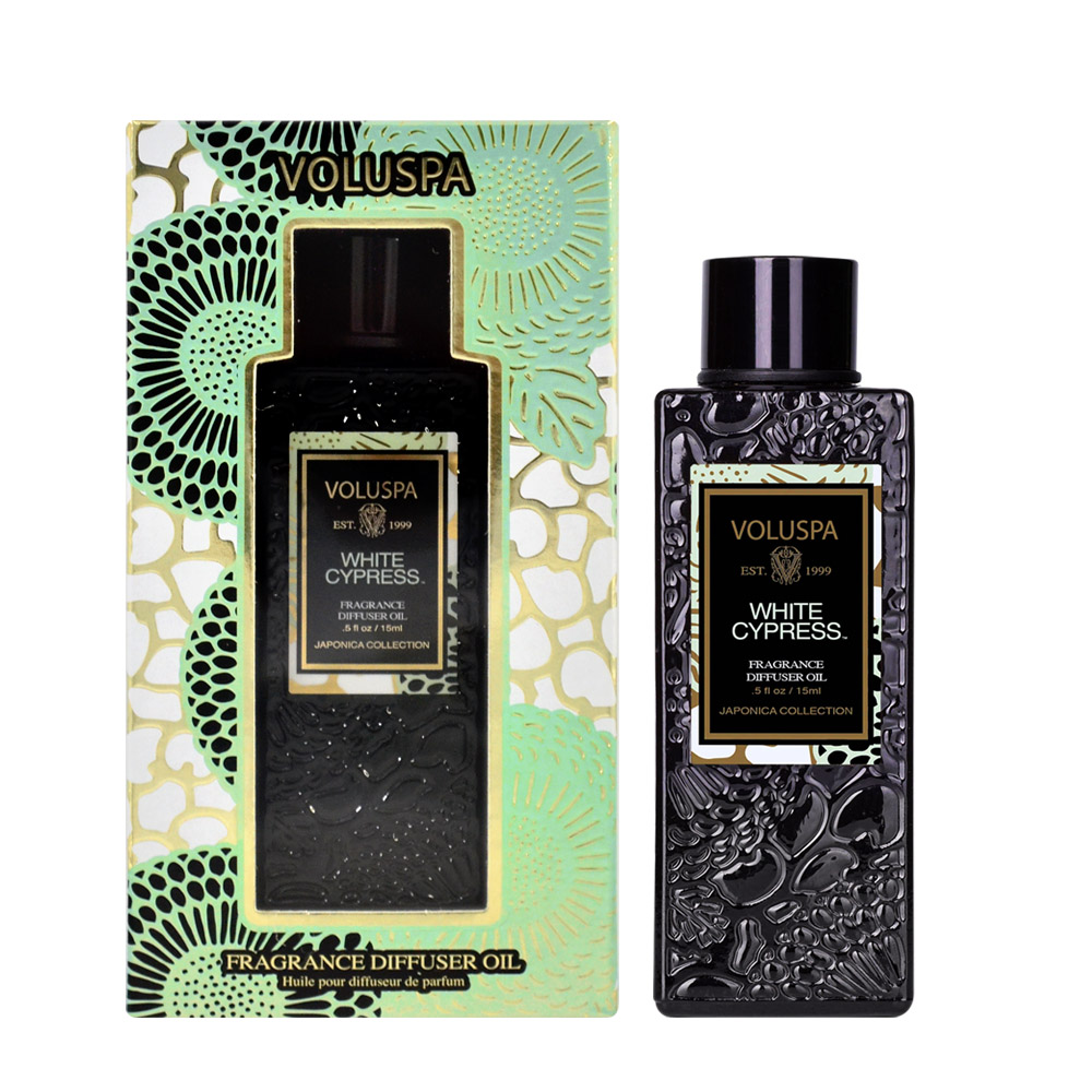 【VOLUSPA】日式庭園系列 白絲柏 香薰油 15ml