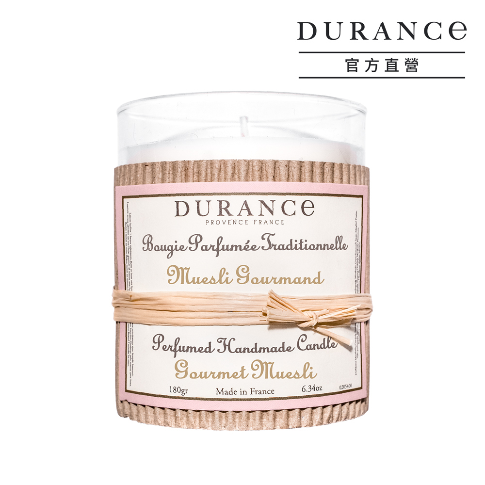 DURANCE朵昂思 早安燕麥手工精油蠟燭(180g)-期效202603