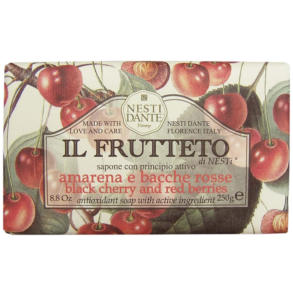 義大利Nesti Dante手工香皂【黑櫻桃&紅莓果】250g