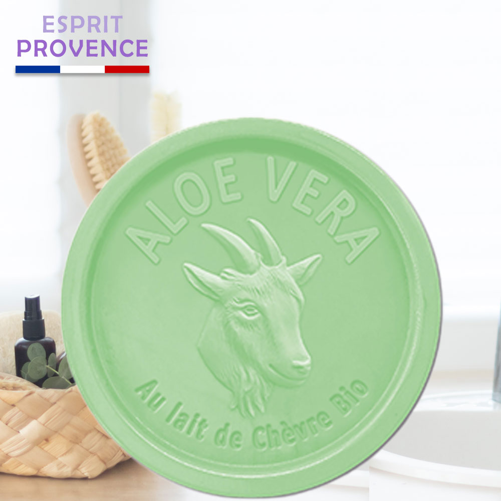 法國ESPRIT PROVENCE山羊奶皂-蘆薈100g