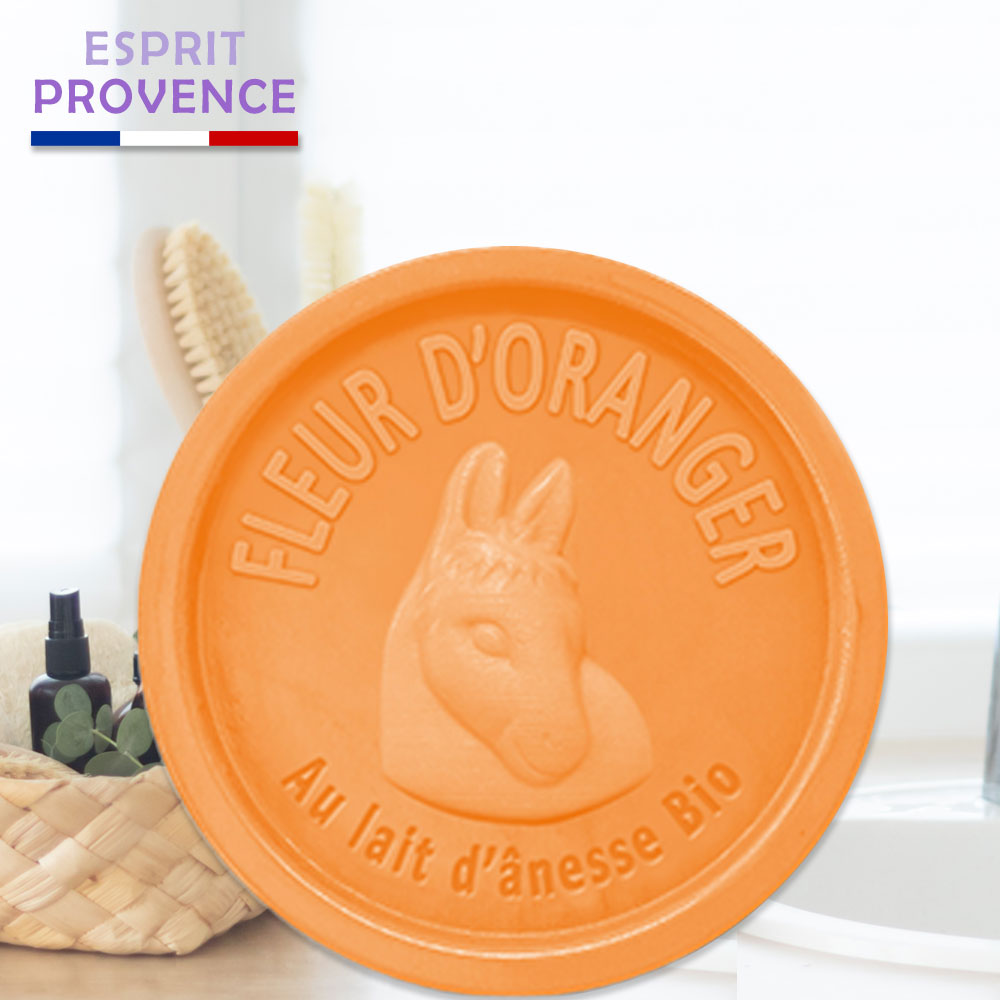 法國ESPRIT PROVENCE驢奶嫩膚皂-橙花100g