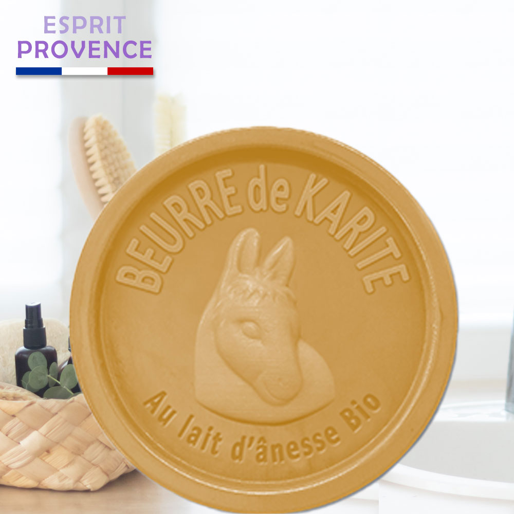 法國ESPRIT PROVENCE驢奶嫩膚皂-乳木果油100g
