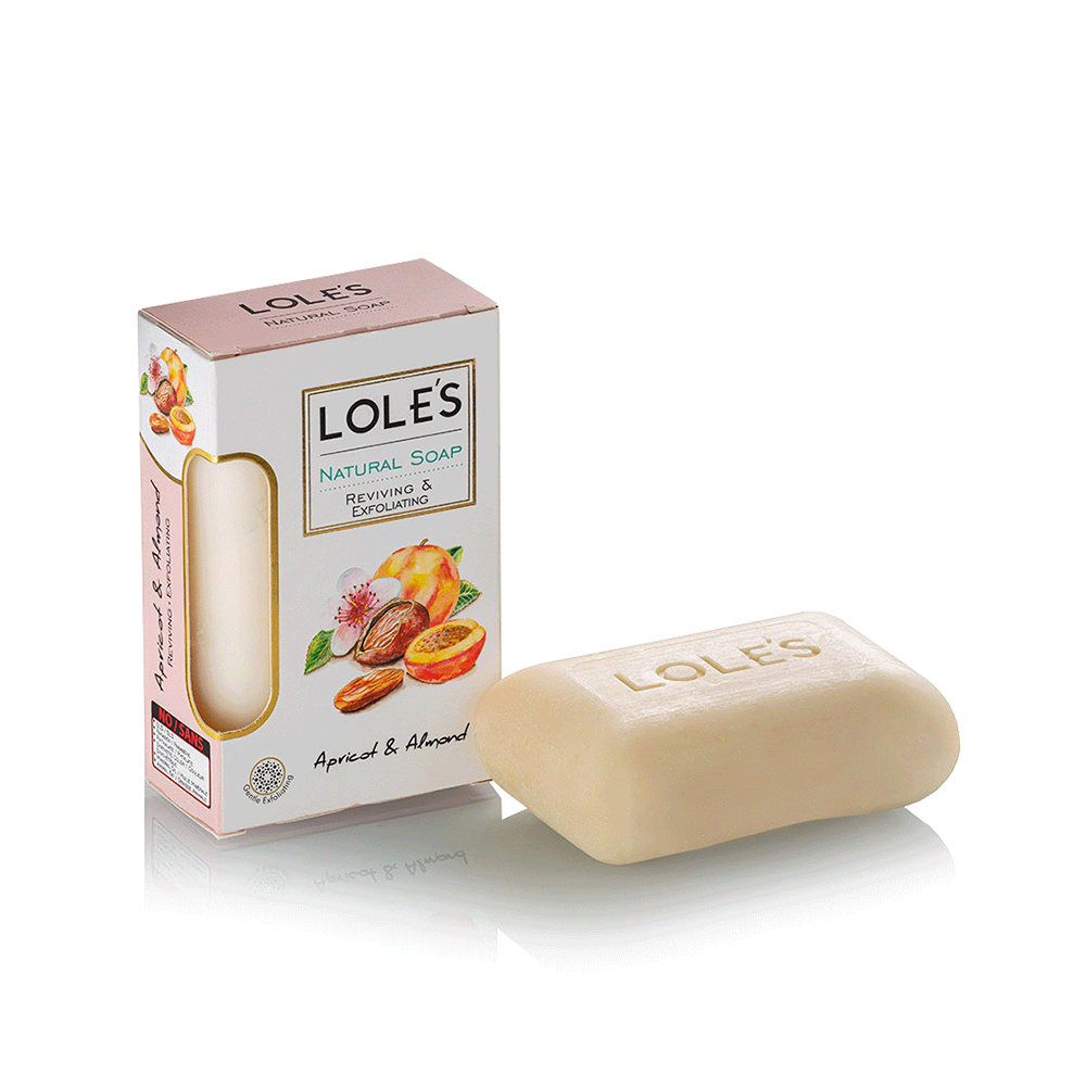 LOLES 杏仁雙重潤膚乳油木保濕去角質機能皂150g