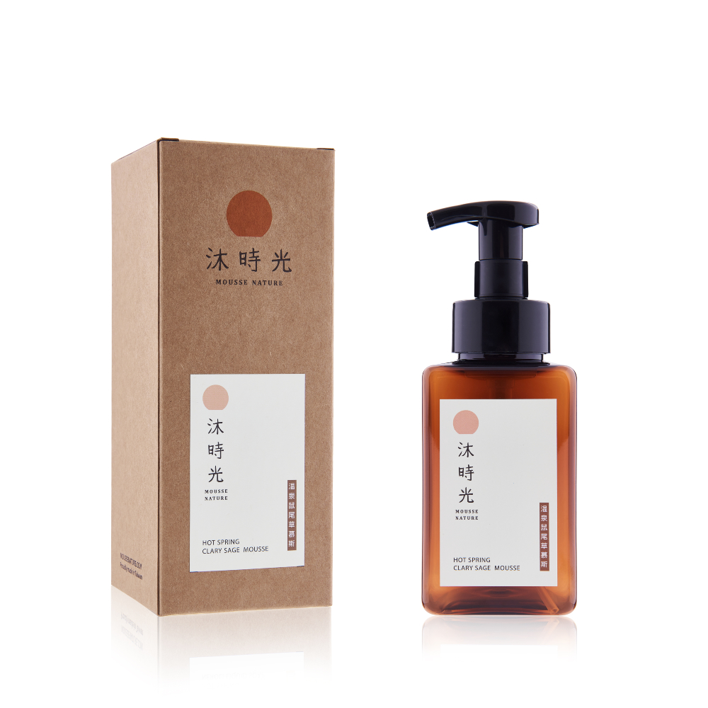 【沐時光】溫泉鼠尾草慕斯皂（泡沫狀 BUBBLE）