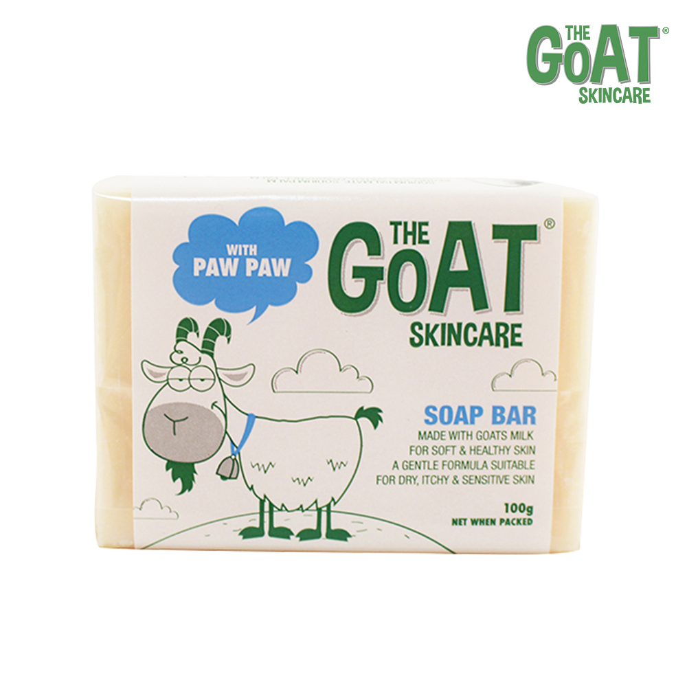 The Goat 澳洲頂級山羊奶溫和保濕修護皂 100g (木瓜)