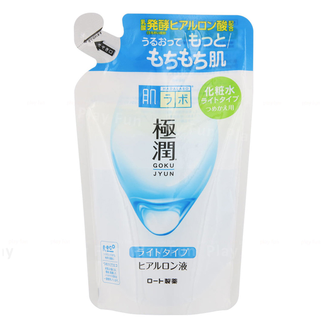 【ROHTO 肌研】極潤保濕化妝水 清爽型 補充包 170ml