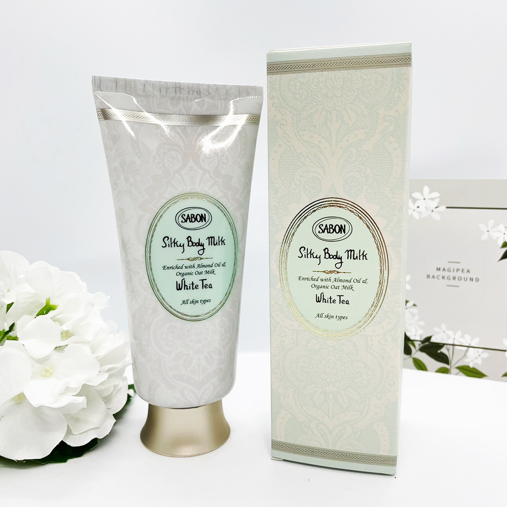 SABON 白茶絲綢身體乳液(200ml)(管裝)-國際航空版