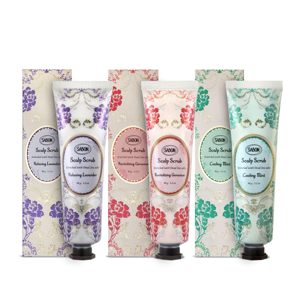 SABON 死海鹽頭皮磨砂膏 90g 多款任選 (百貨公司貨)