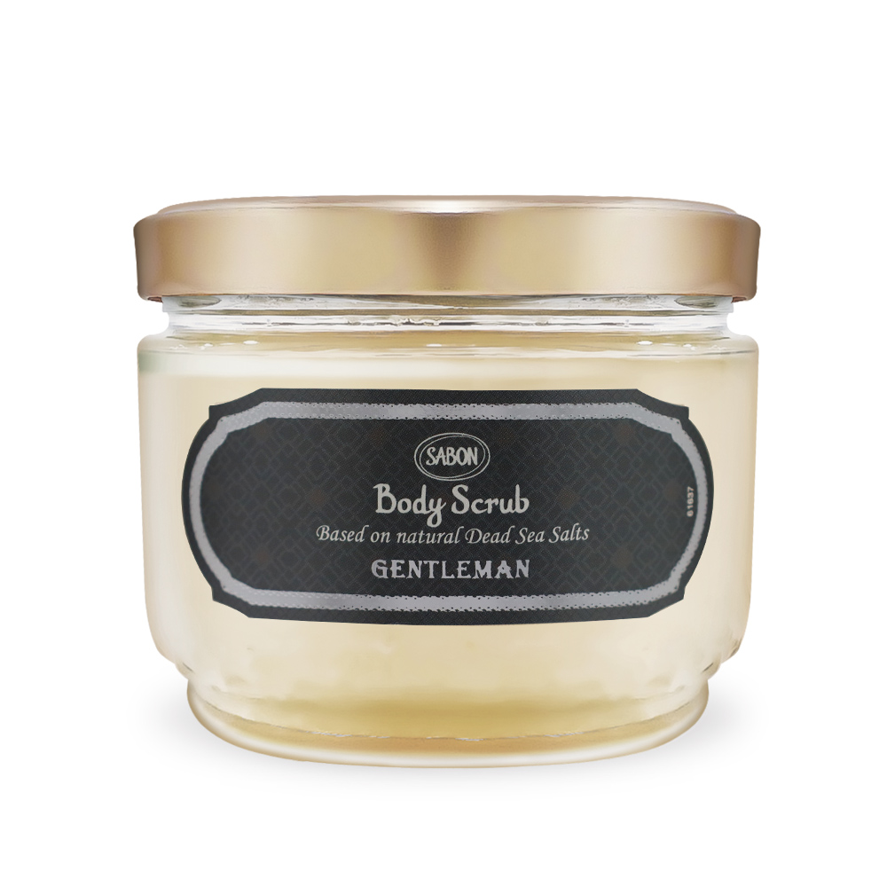 SABON 紳士身體磨砂膏(600g)-新版-國際航空版