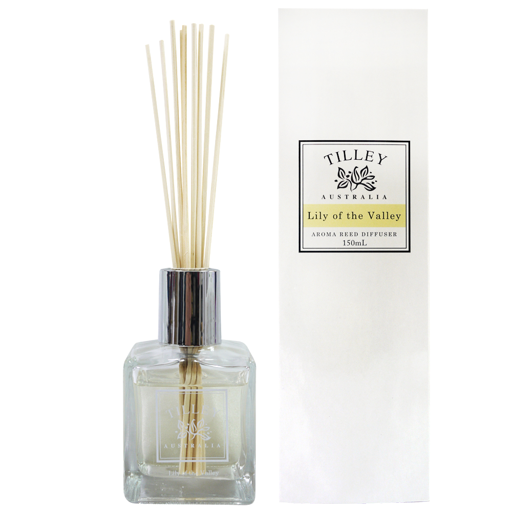 Tilley百年特莉幸福百合香氛擴香水竹禮盒150ml