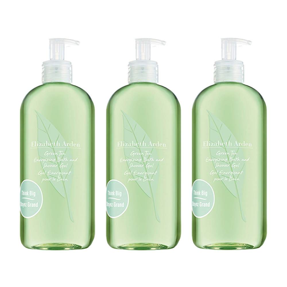 【Elizabeth Arden 伊麗莎白雅頓】綠茶香水沐浴膠 500ml x 3入組