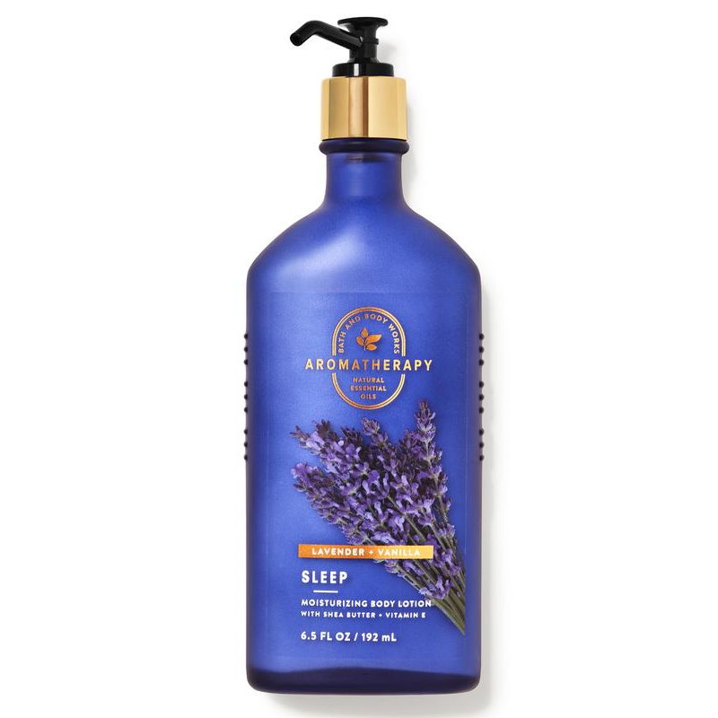 《Bath & Body Works BBW 》芳香療法精油乳液【薰衣草香草】Lavender Vanilla192ml