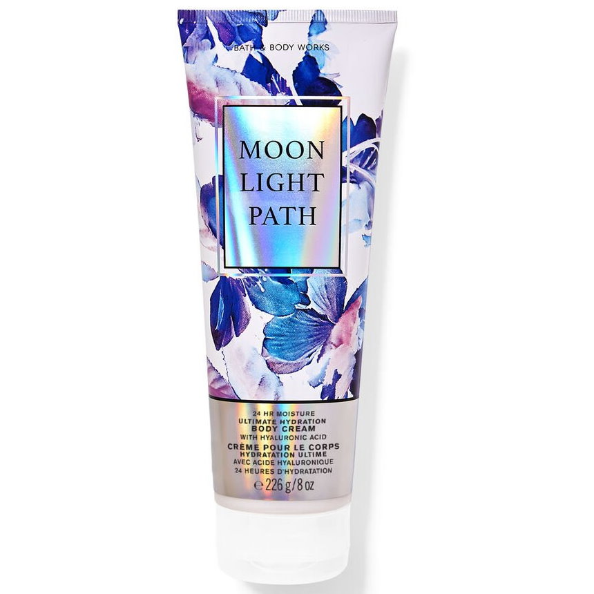 《Bath & Body Works BBW 》保濕香水身體乳霜【月光小徑】Moonlight Path 226g