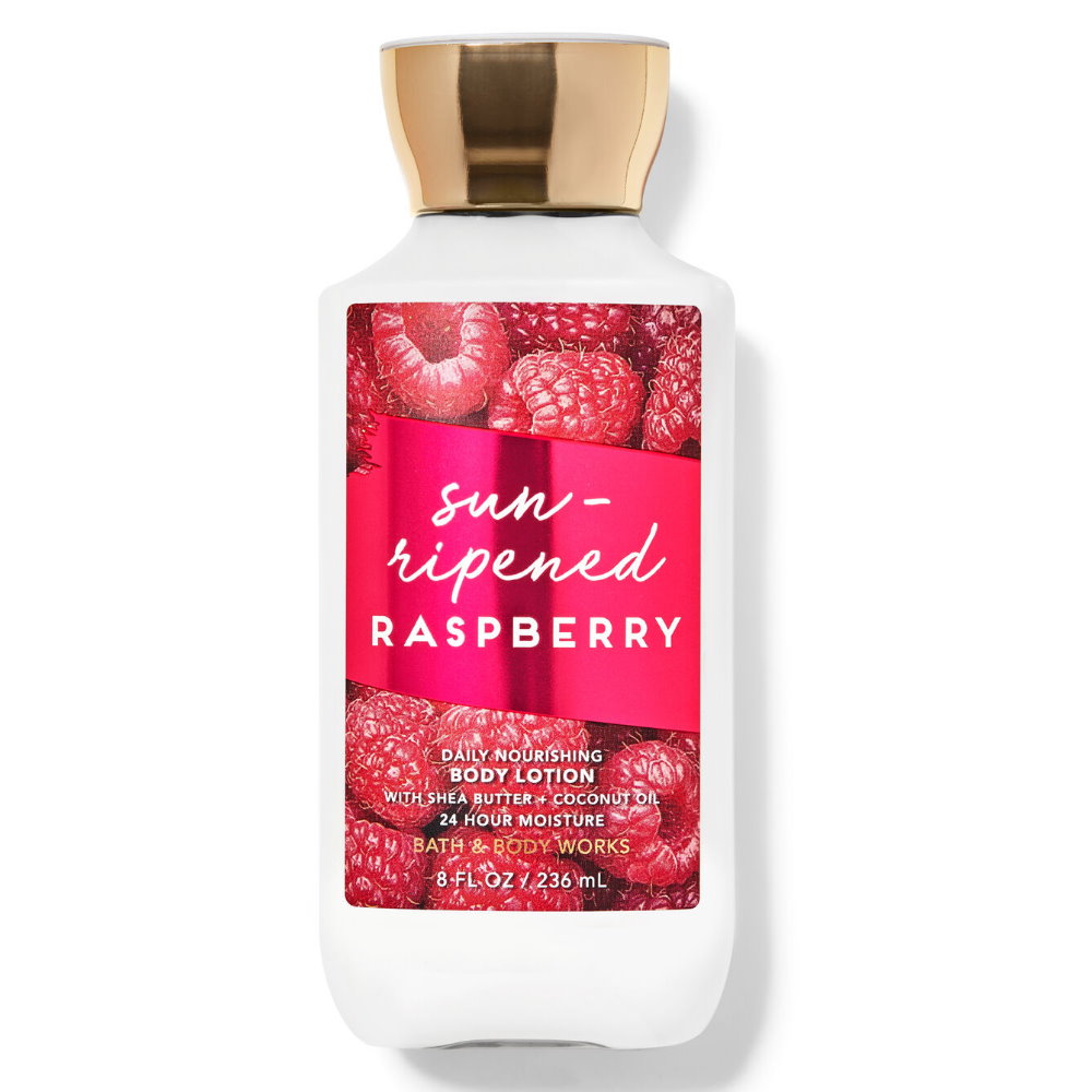《Bath & Body Works BBW 》香水身體乳液【陽光覆盆子】Sun-Ripened Raspberry 236ml
