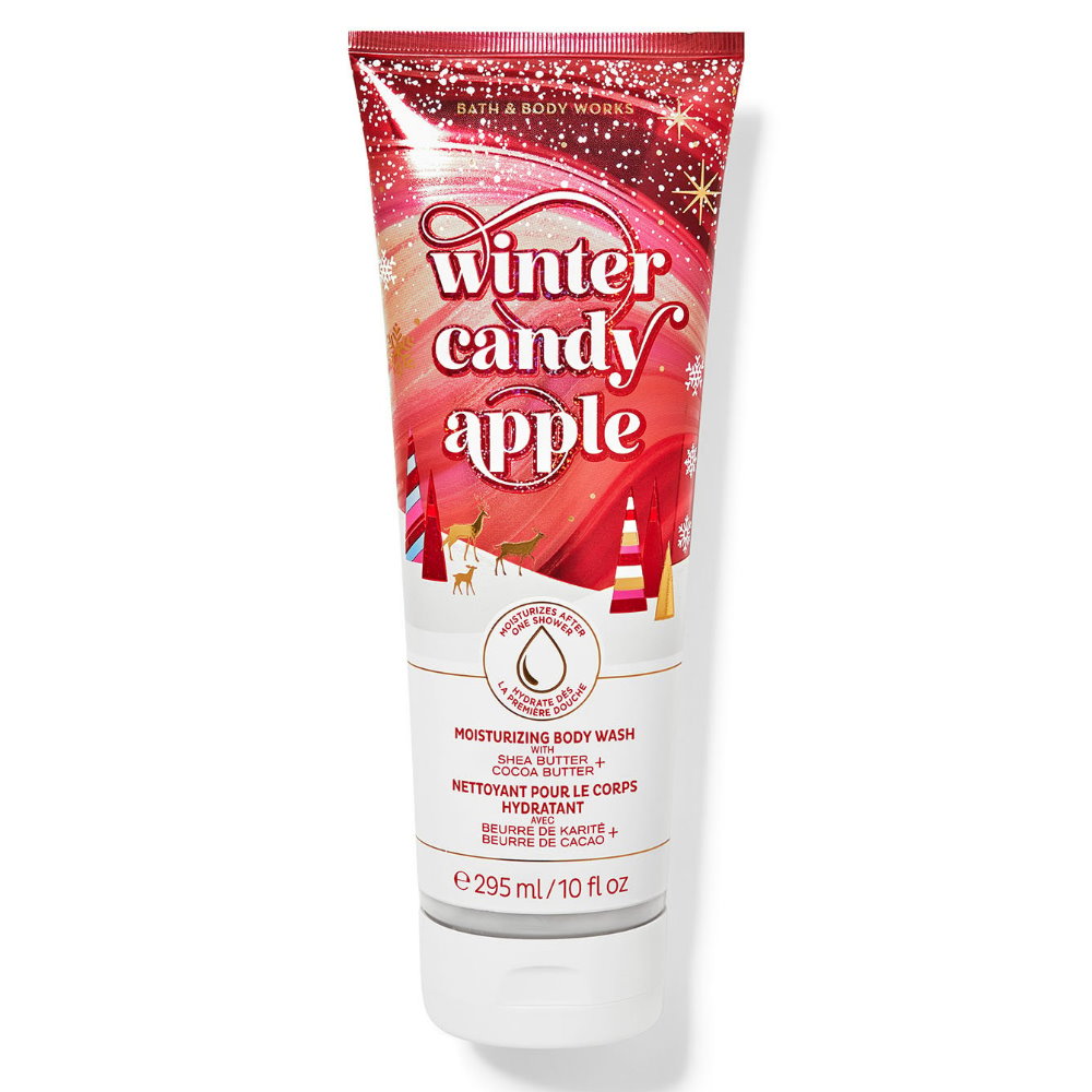 《Bath & Body Works BBW 》保濕香水身體乳霜【冬糖蘋果】Winter Candy Apple226g