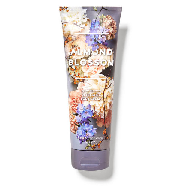 《Bath & Body Works BBW 》保濕香水身體乳霜【杏花盛開】Almond Blossom 226g
