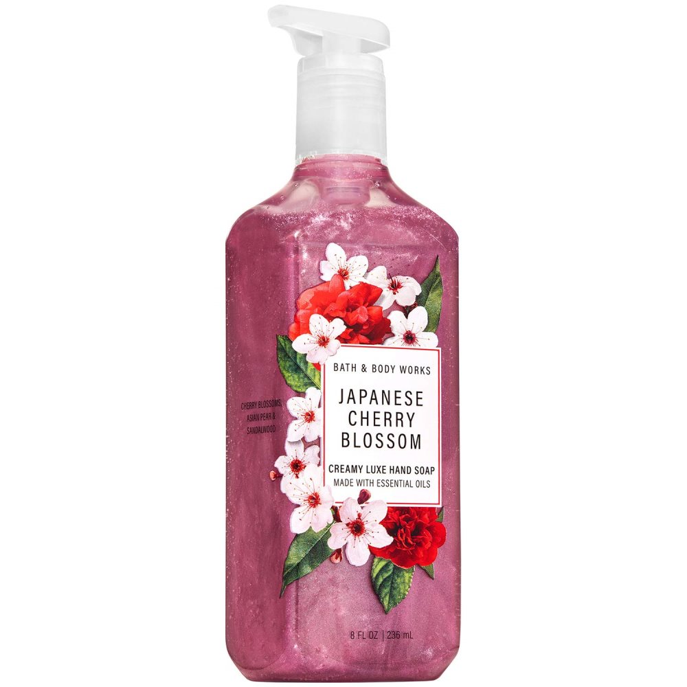 《Bath & Body Works BBW 》溫和洗手凝膠【日本櫻花】Japanese Cherry Blossom236ML