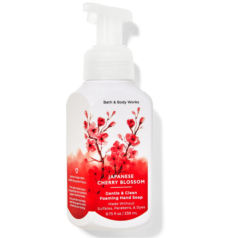 《Bath & Body Works BBW 》泡沫慕斯洗手液【日本櫻花】Japanese Cherry Blossom 259ML