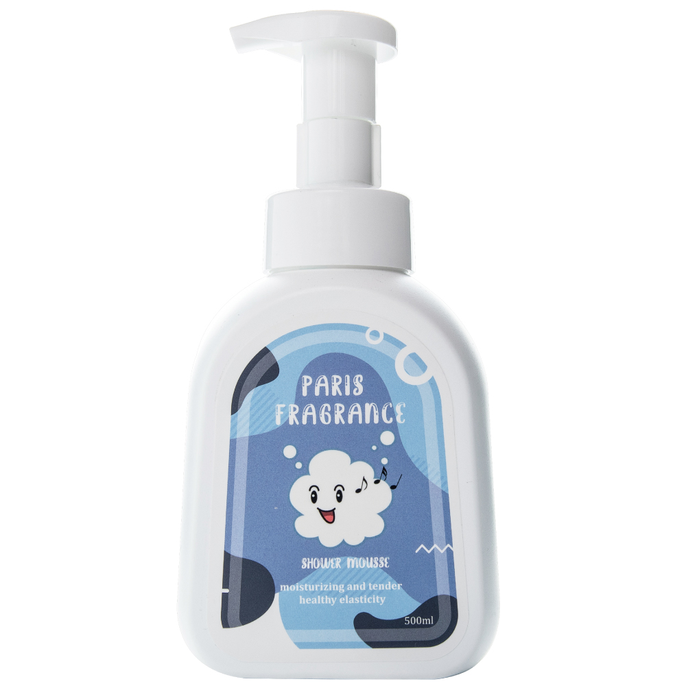 【paris fragrance巴黎香氛】植萃慕斯 - 涼感沐浴慕斯500ml - 蔚藍夢境