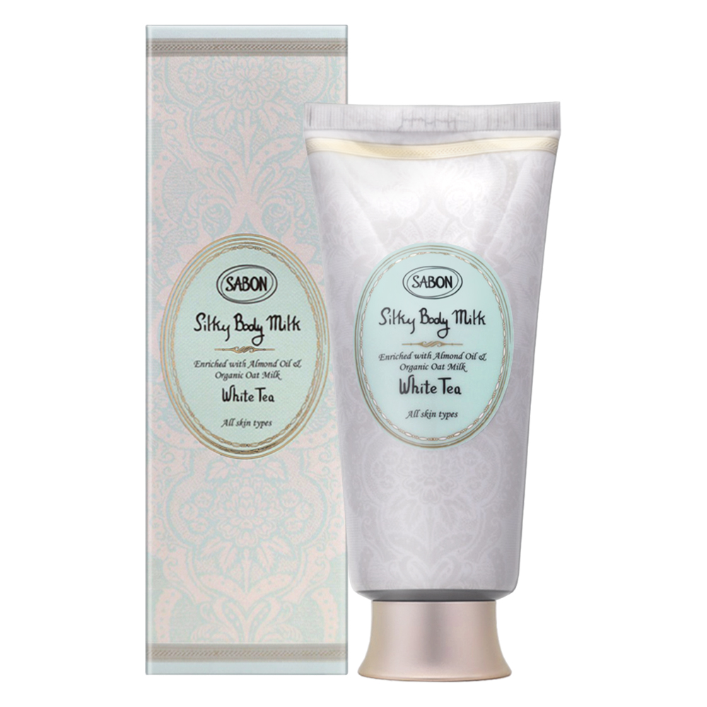 【SABON】白茶絲綢身體乳液 200ml
