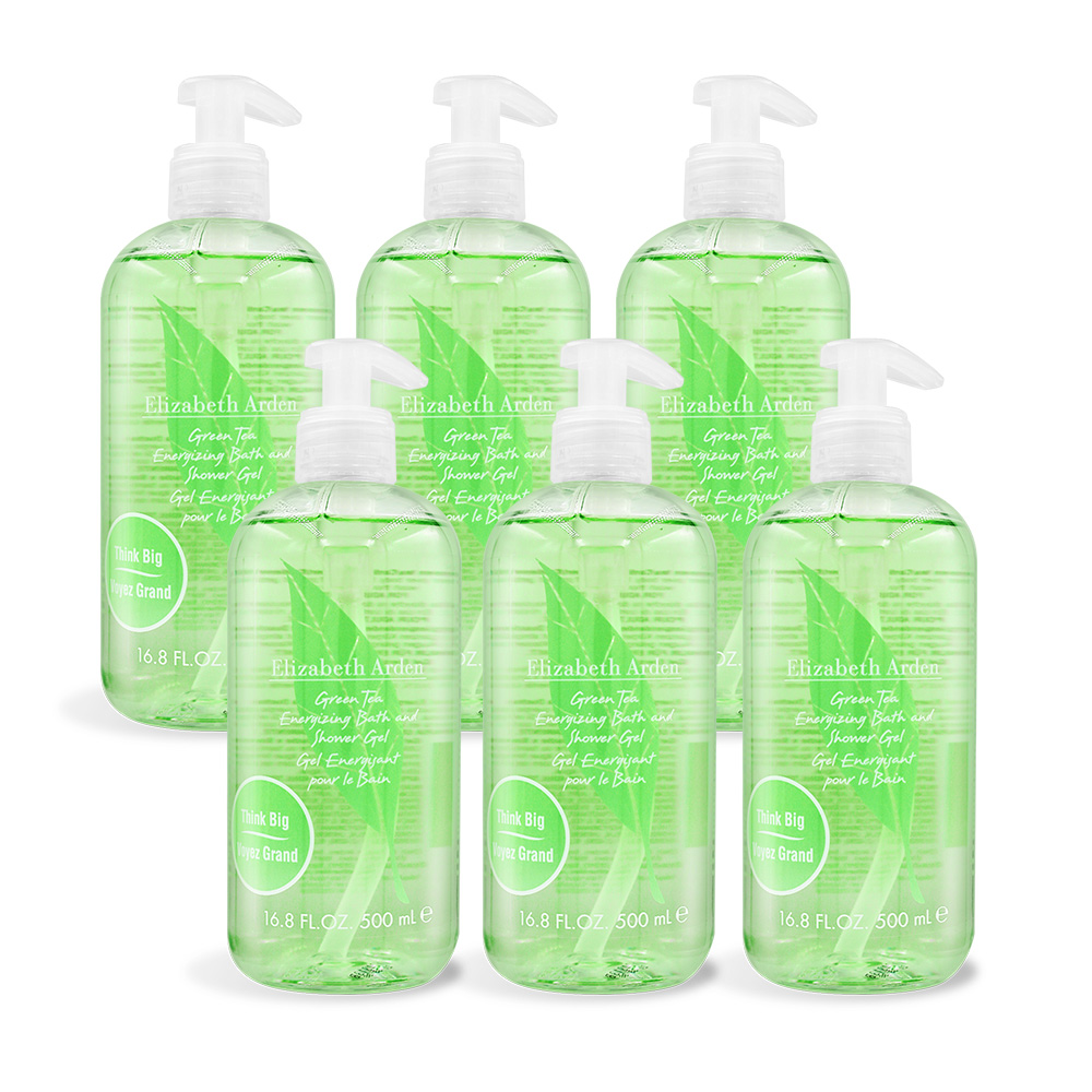 Elizabeth Arden 伊麗莎白雅頓 綠茶香水沐浴膠(500ml)X6-國際航空版