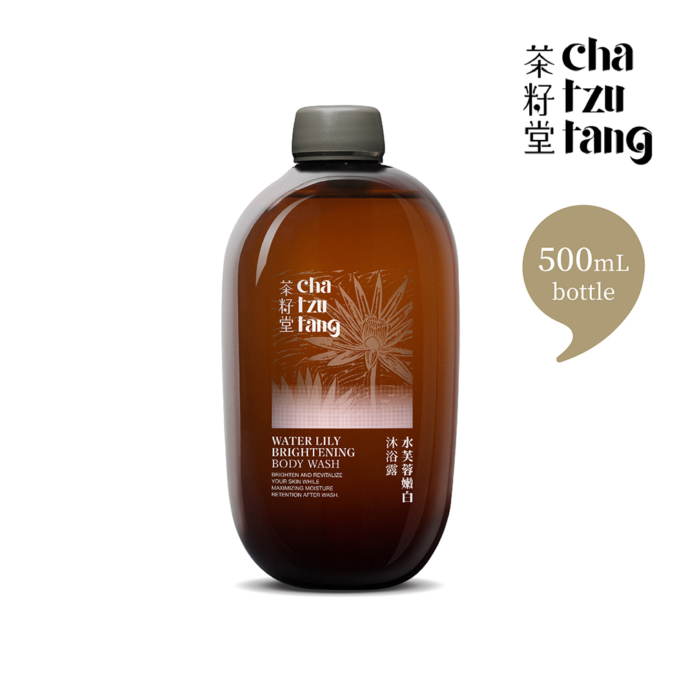 【茶籽堂】水芙蓉嫩白沐浴露－替換瓶500mL