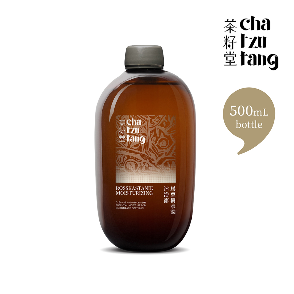 【茶籽堂】馬栗樹水潤沐浴露－替換瓶500mL