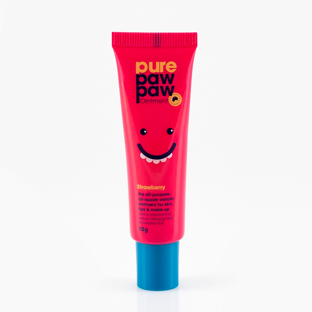 Pure Paw Paw 澳洲神奇萬用木瓜霜-草莓香 15g