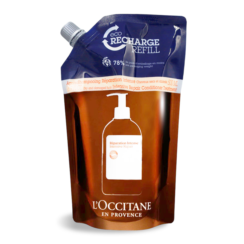 L'OCCITANE 歐舒丹 草本修護潤髮乳補充包(500ml)-新版-國際航空版