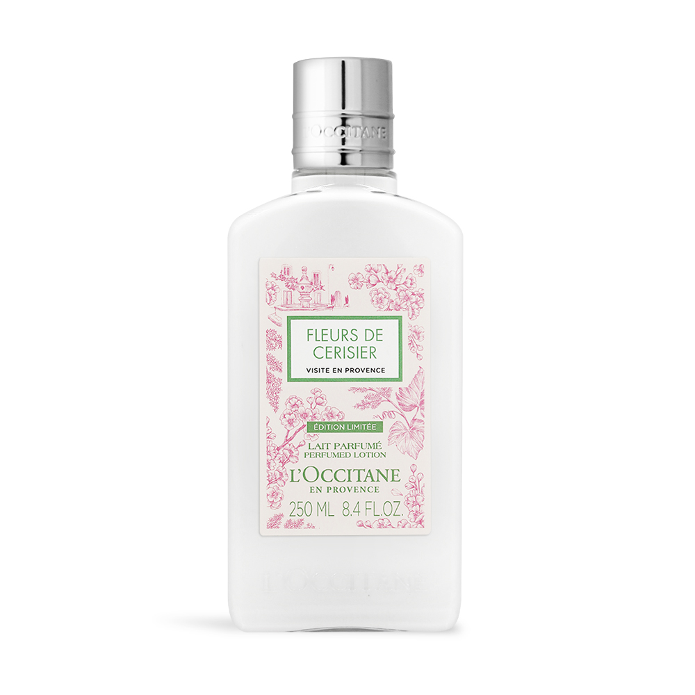 L'OCCITANE 歐舒丹 葡萄櫻花美體乳(250ml)-百貨公司貨