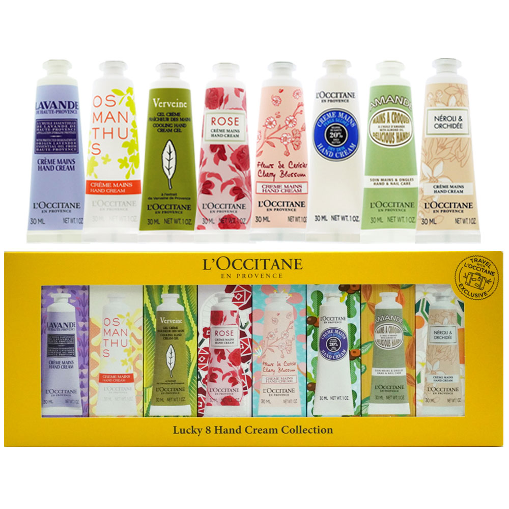 LOCCITANE歐舒丹 經典護手霜8件組(30mlX8)