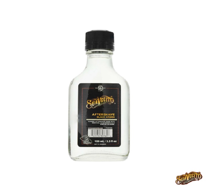 Suavecito Premium Blends Black Amber Aftershave黑琥珀古龍鬍後水(3.3oz)