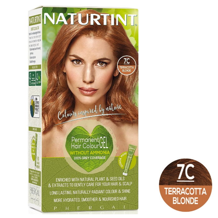 《Naturtint 赫本染髮劑》赫本染髮劑-7C亮銅褐色