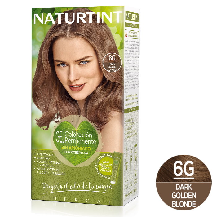 《Naturtint 赫本染髮劑》赫本染髮劑-6G金棕色
