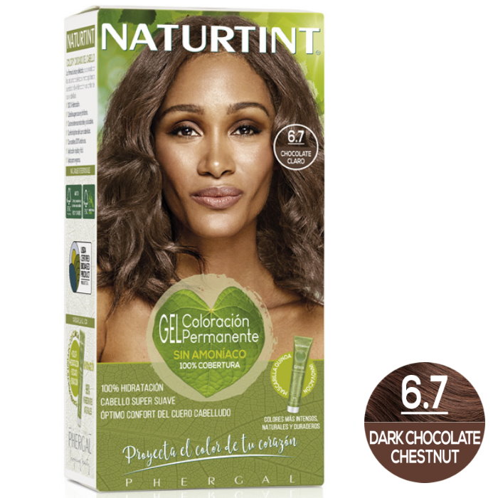 《Naturtint 赫本染髮劑》赫本染髮劑-6.7淺巧克力棕色