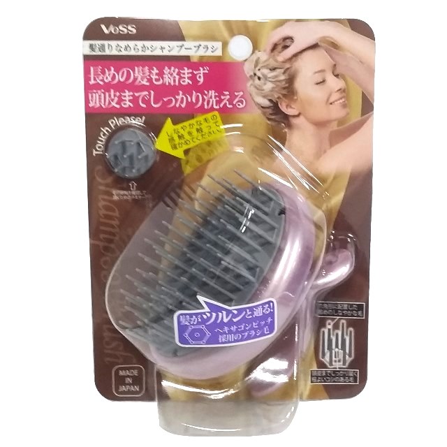 日本VeSS 髮質潔淨按摩洗髮梳 KNS-600