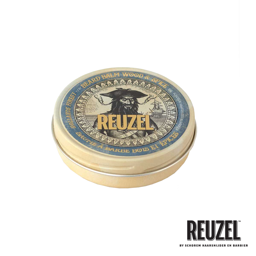 REUZEL Wood & Spice Beard Balm 保濕造型鬍鬚蠟(清新木質調) 35g
