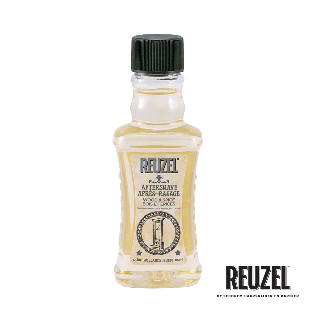 REUZEL Wood & Spice Aftershave 保濕舒緩鬍後水(清新木質調) 100ml