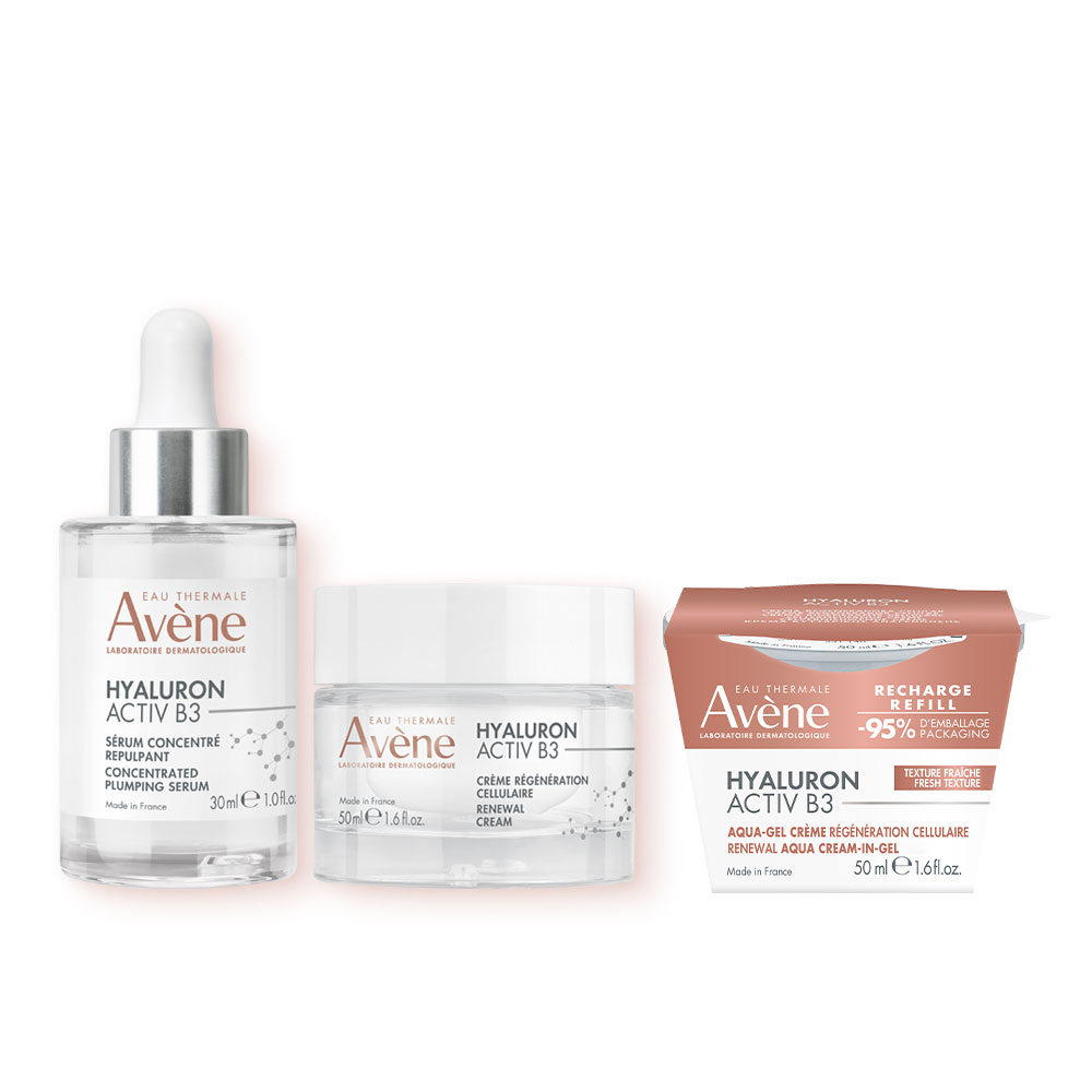 Avene 雅漾 (精萃+霜組) B3彈力透亮精萃30ml+B3彈力透亮精華霜50ml
